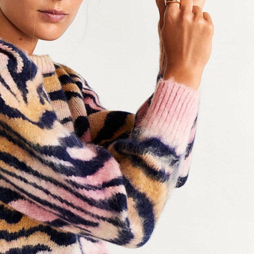 Модный звериный принт: «хищные» свитеры от популярных брендов