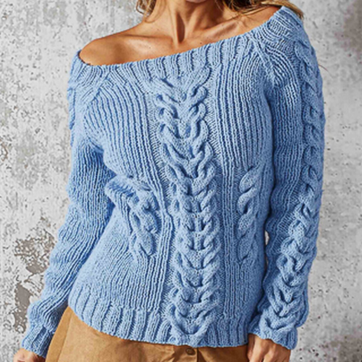 Зимний свитер спицами. 5 моделей со схемами